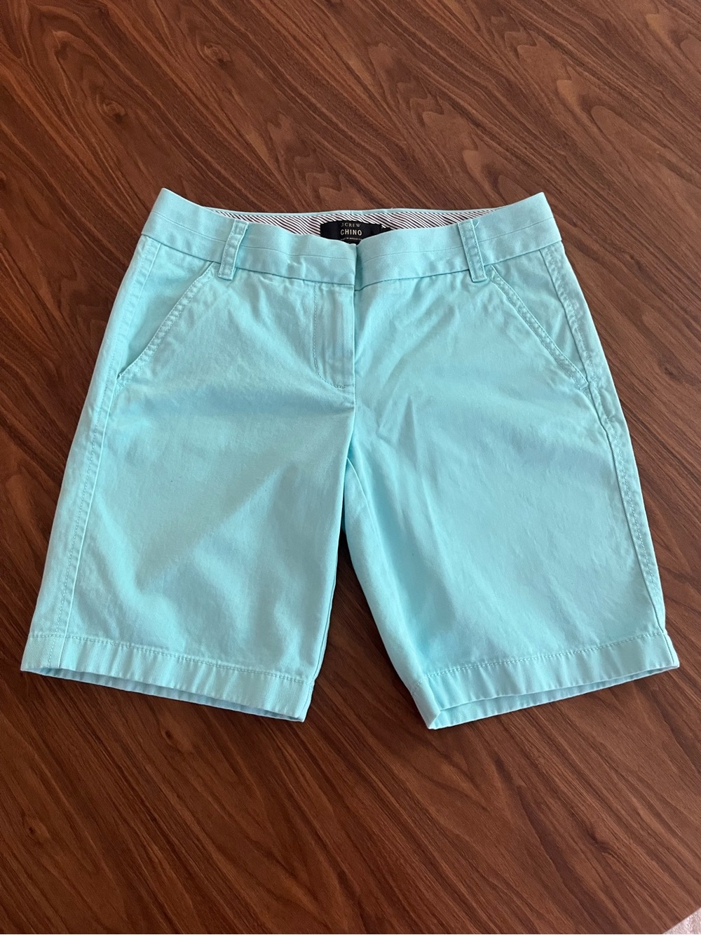JCrew chino shorts, size 0